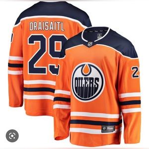 Leon Draisaitl Edmonton Oilers Fanatics Branded Home Breakaway Player Jersey